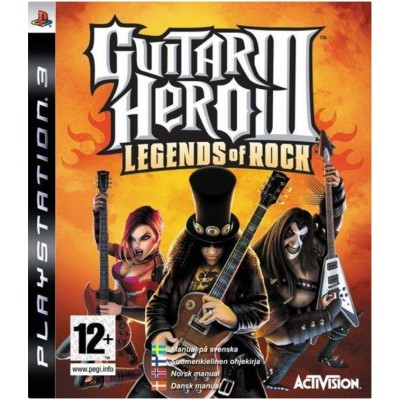 Guitar Hero 3 Legends of Rock [PS3, английская версия]